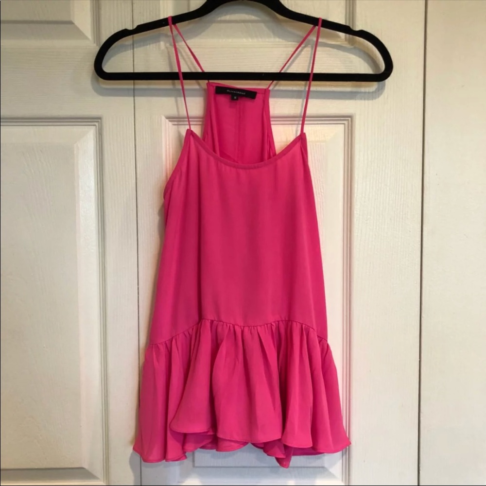 Bright pink top